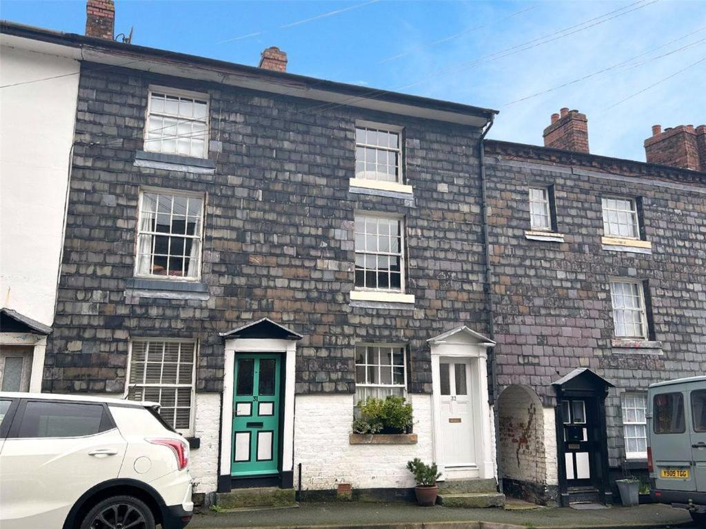 הוילה ניוטאון Georgian Terrace Town House In Mid Wales מראה חיצוני תמונה